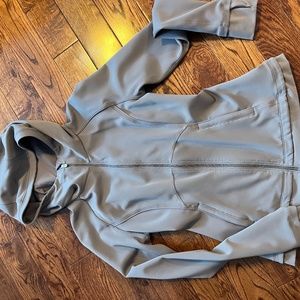 Lululemon Sz 8 unique zip up